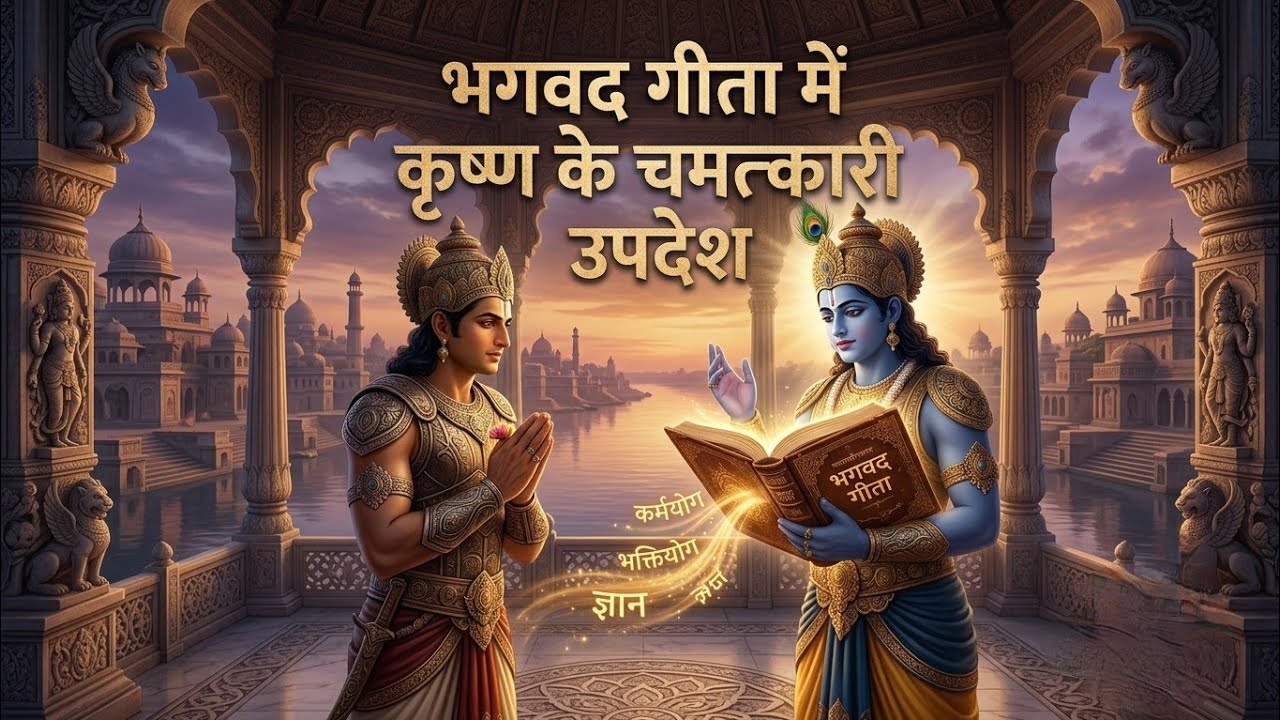 संपूर्ण गीता सार 10 मिनट में ।। Shrimad Bhagwat Geeta sar in 10 minutes