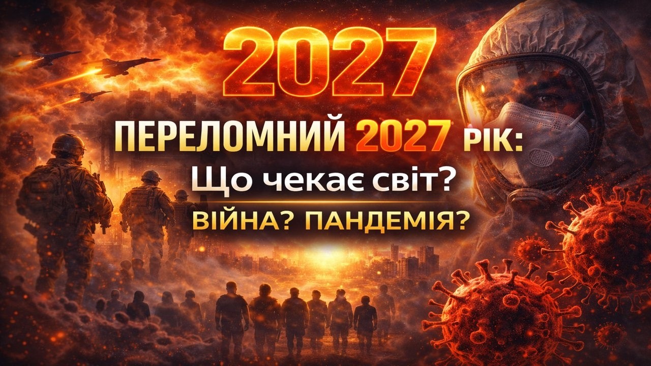 Переломний 2027 рік: що чекає світ? війна? пандемія?