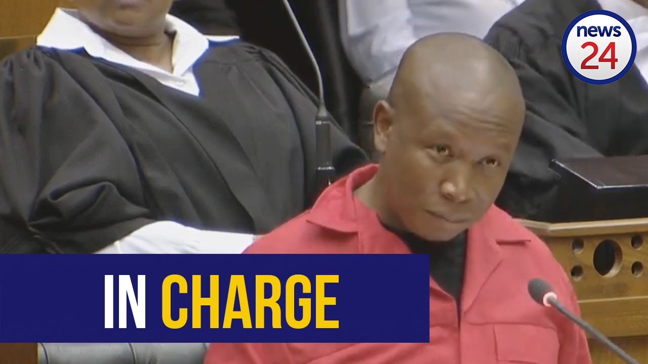 WATCH | &lsquo;I am in charge ... I have the ruling party by the scrotum&rsquo; says Malema during SONA debate