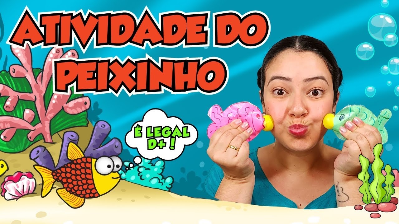 BRINCADEIRA DO PEIXINHO SURPREENDENTE!! 🐠🎈 | Atividade Divertida para Crianças! 🌟