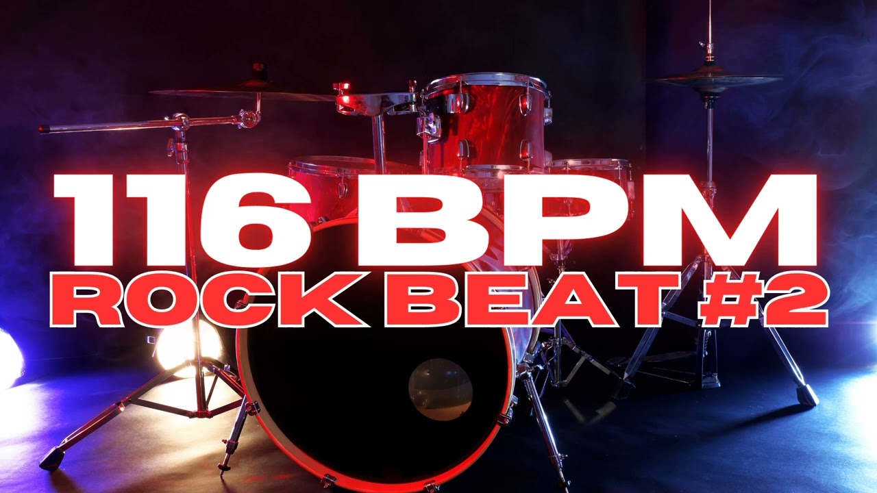 116 BPM - Rock Drum Beat - Loop 2