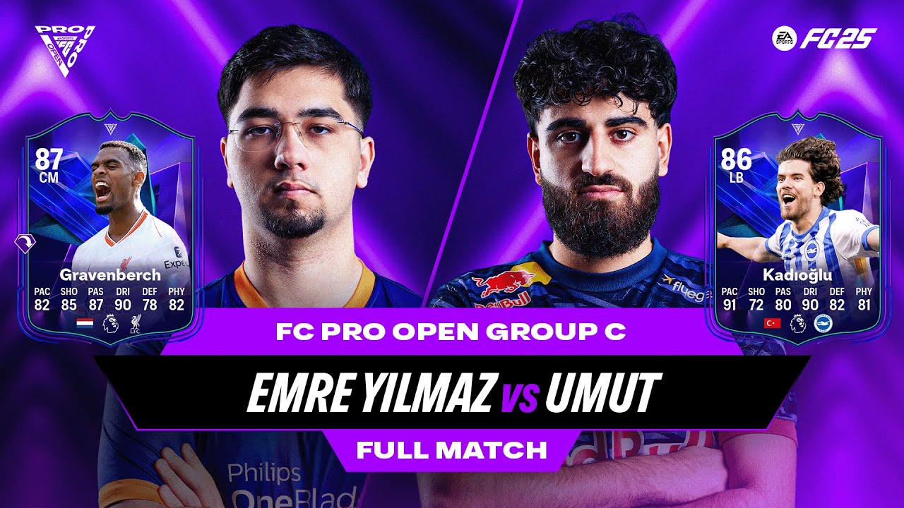 HUGE match-up in Group C! | Emre Yilmaz v Umut | FC Pro Open | Full Match