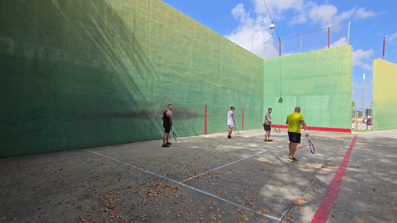 Killian Court ( Cancha Cubana ) Randy - David vs Alejandro - Yoel