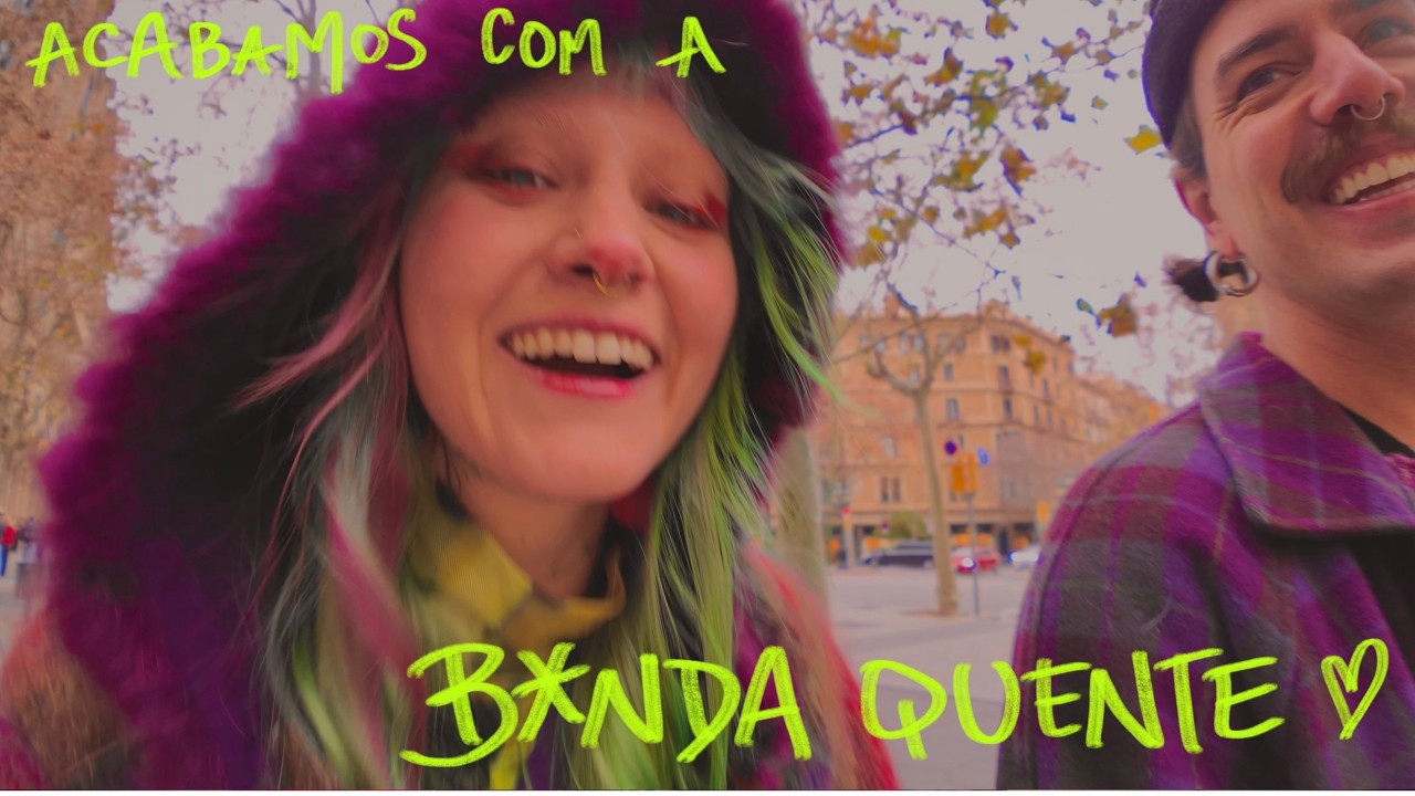 vlog Moradores de Barcelona tentando seriamente turistar