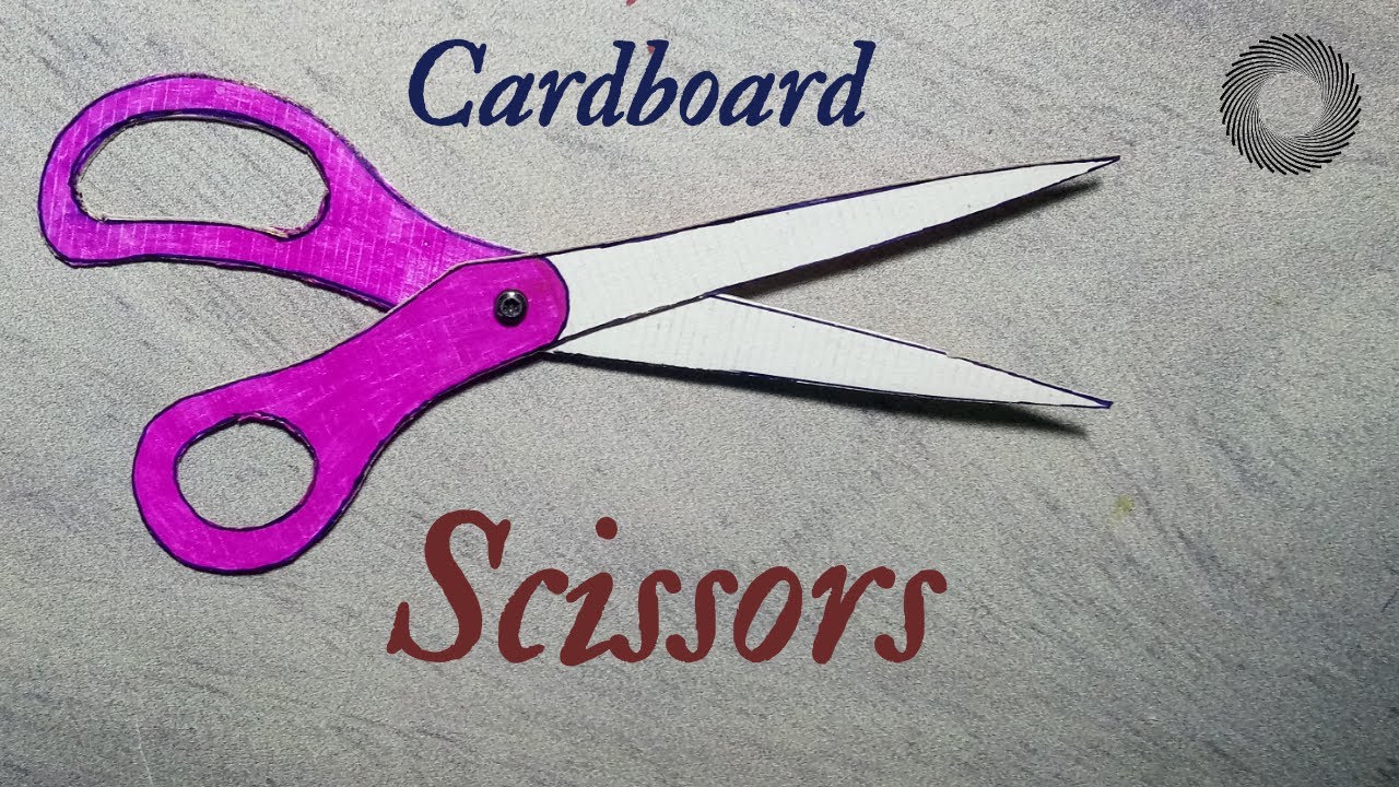 Cardboard Scissors | R black craft studio.