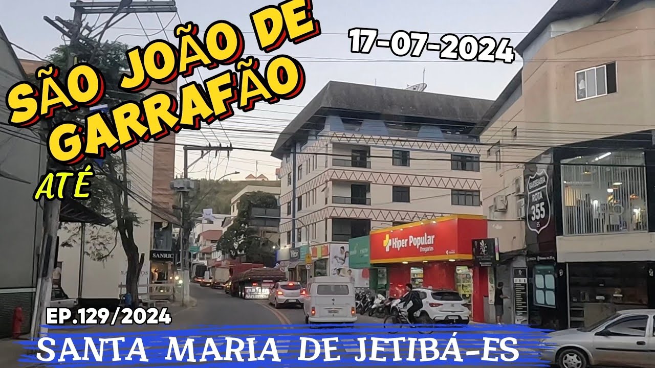 PASSANDO EM SÃO JOÃO DE GARRAFÃO EM SANTA MARIA DE JETIBÁ-ES #espiritosanto #santamariadejetibá #es