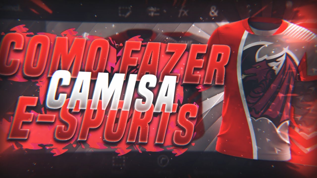 {TUTORIAL} COMO FAZER CAMISA E-SPORTS/JERSEY (Ps Touch/Android)