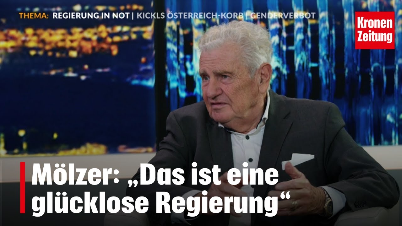Mölzer: „Das ist eine glücklose Regierung“ | krone.tv 