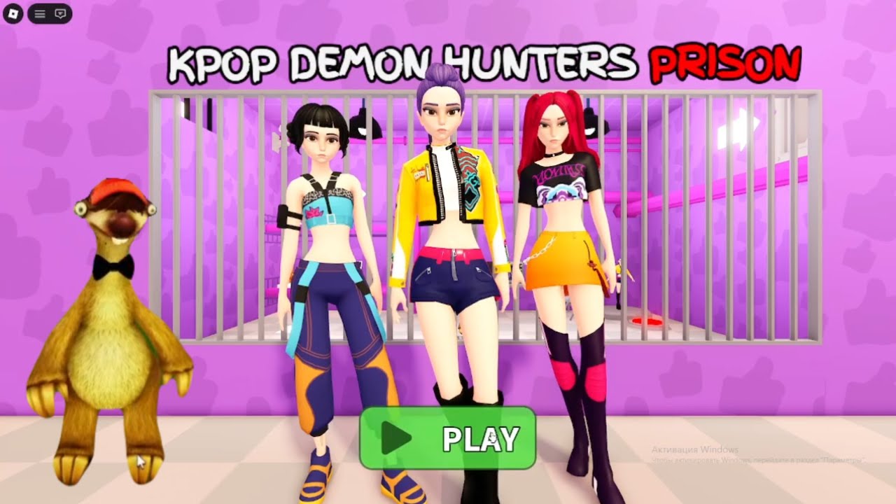 KPOP DEMON HUNTERS PRISON RUN! 😈🔥 Roblox Obby Gameplay Walkthrough (No Death, 4K)