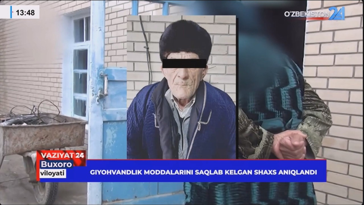 Giyohvandlik moddalarini saqlab kelgan shaxs aniqlandi (Buxoro)