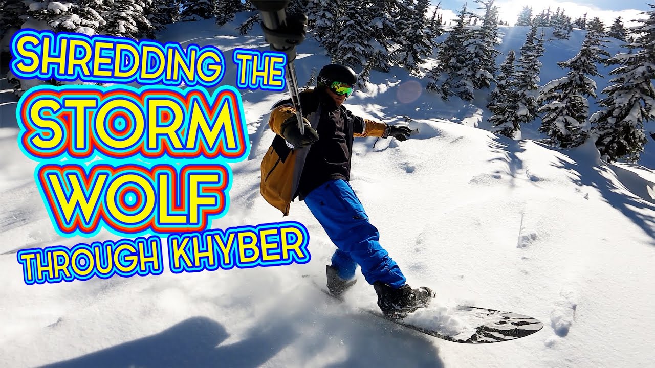 Shredding the Storm Wolf Through My Favorite Run
