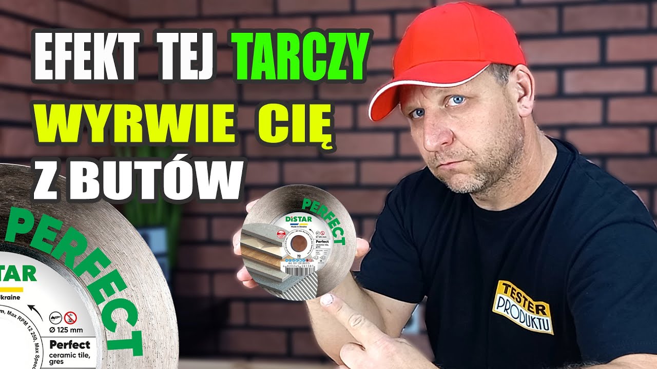 Efekt cięcia tarczą Distar PERFECT wyrywa z butów !!