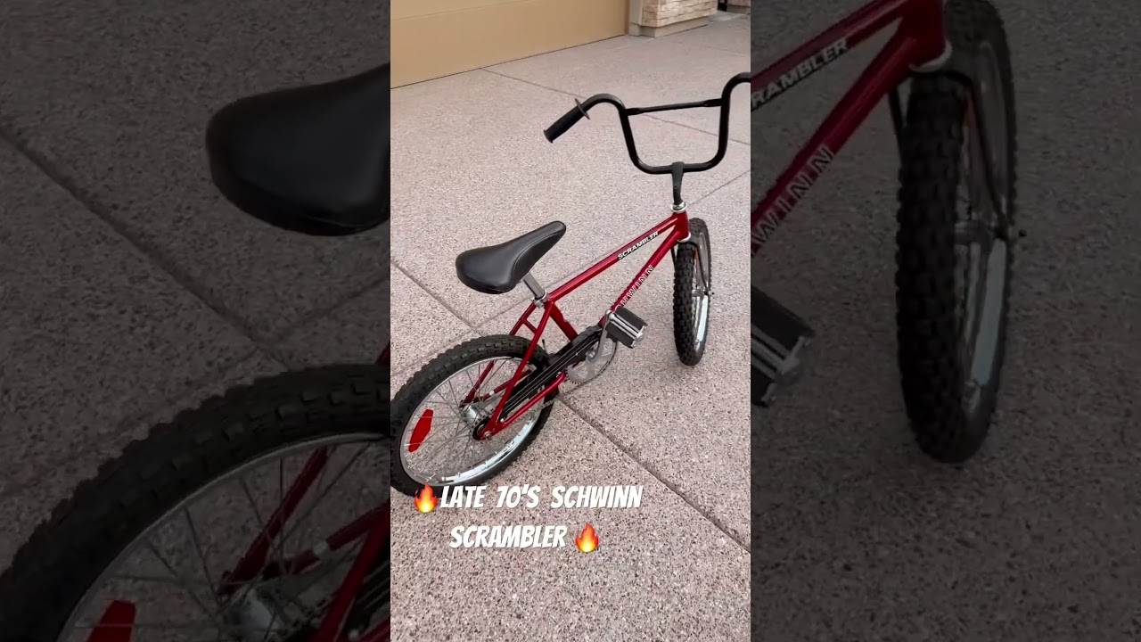 1978 / 79 Schwinn Scrambler Restoration. LIKE NEW!!!
