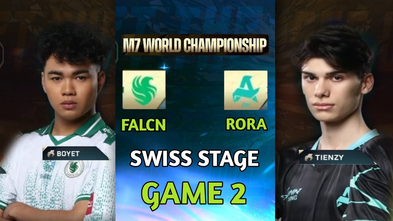 [GAME 2] FALCONS VS AURORA TURKI SWISS STAGE M7 CHAMPIONSHIP DAY 5