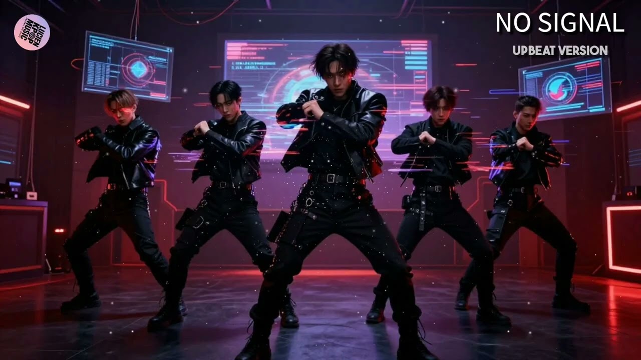 NO SIGNAL (무신호) – Upbeat Version | Dark K-Pop | LKM Vocals Lucien Kpop Music