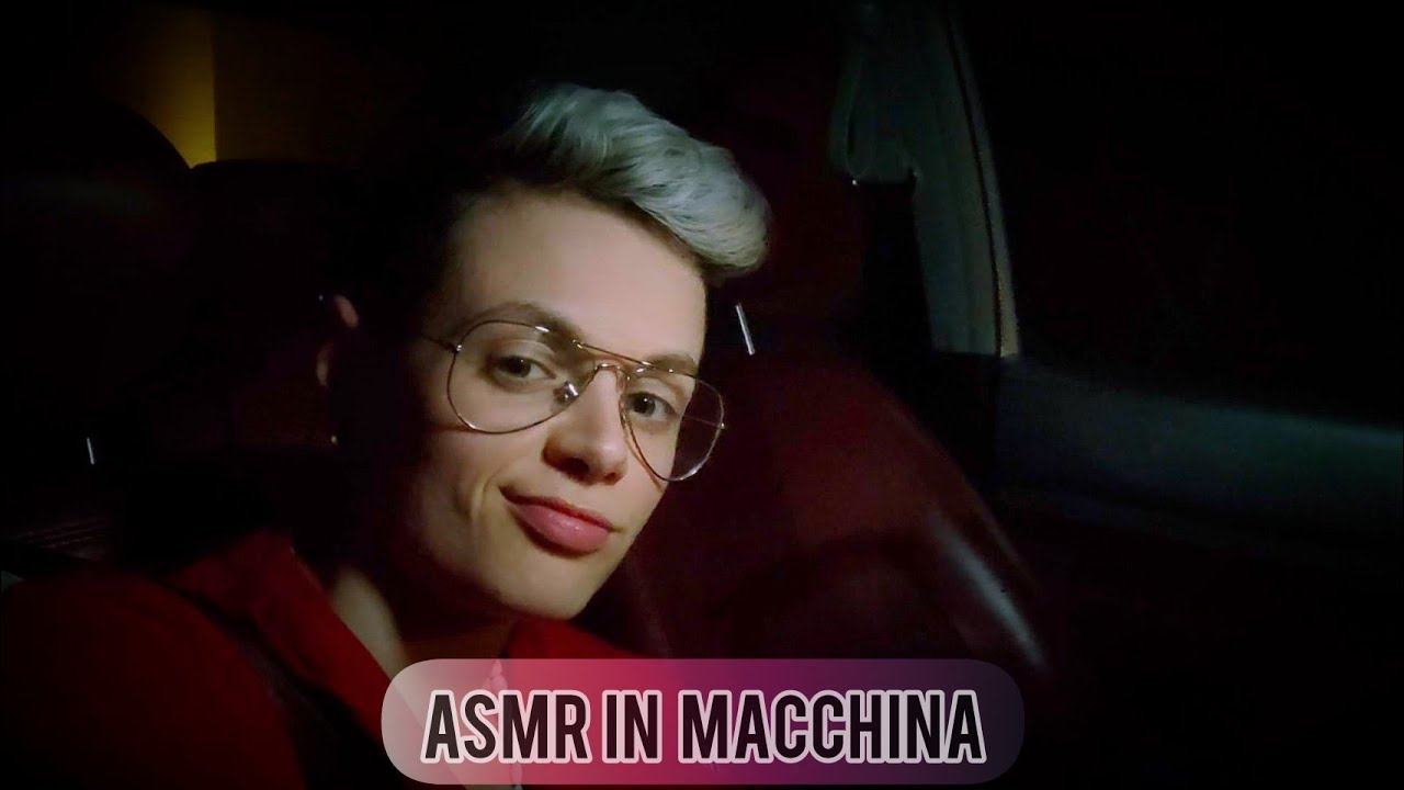 RILASSATI mentre io GUIDO la MACCHINA (car sound asmr) | ASMR ITA