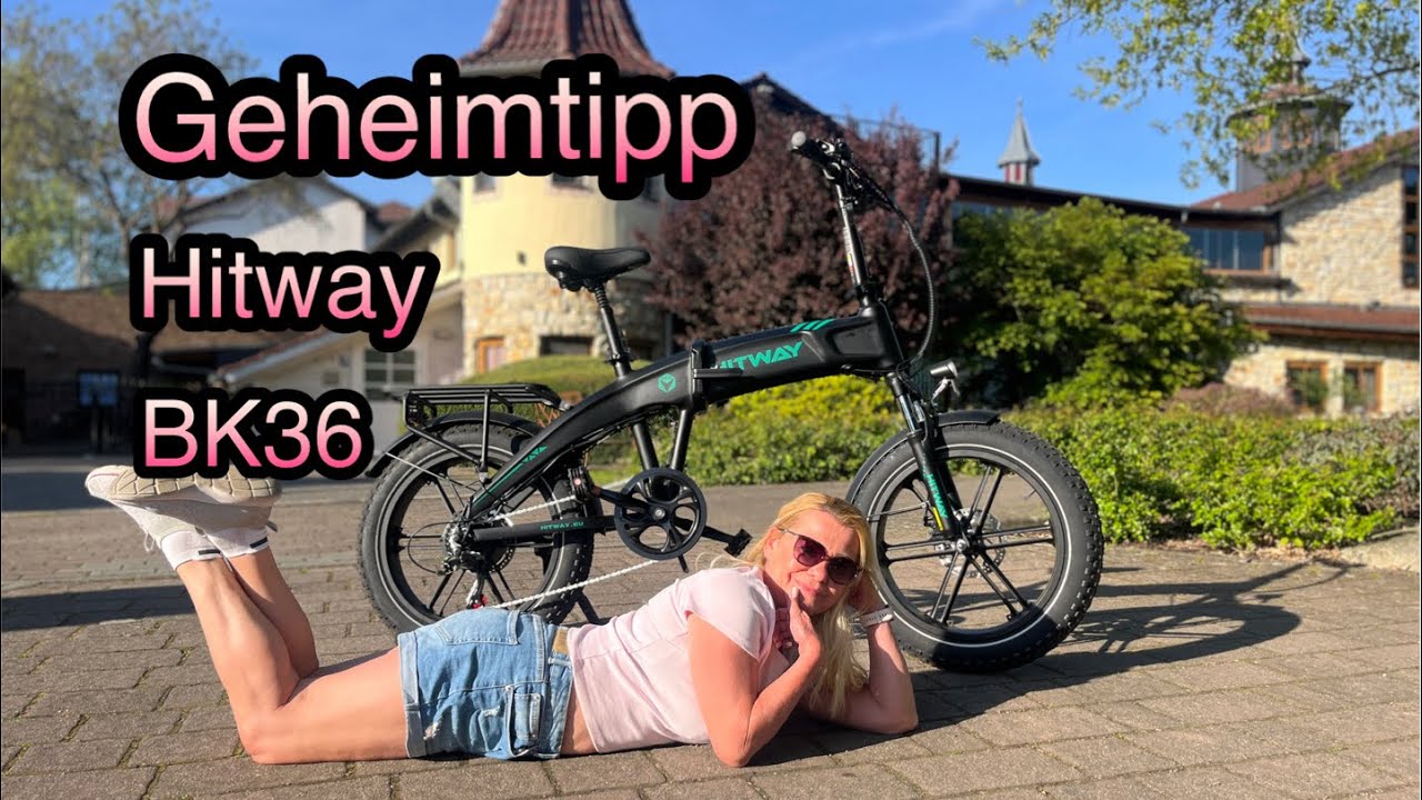 Hitway BK36 Klapp-E-Bike FatBike – Der perfekte Klapprad als Reisebegleiter im Test
