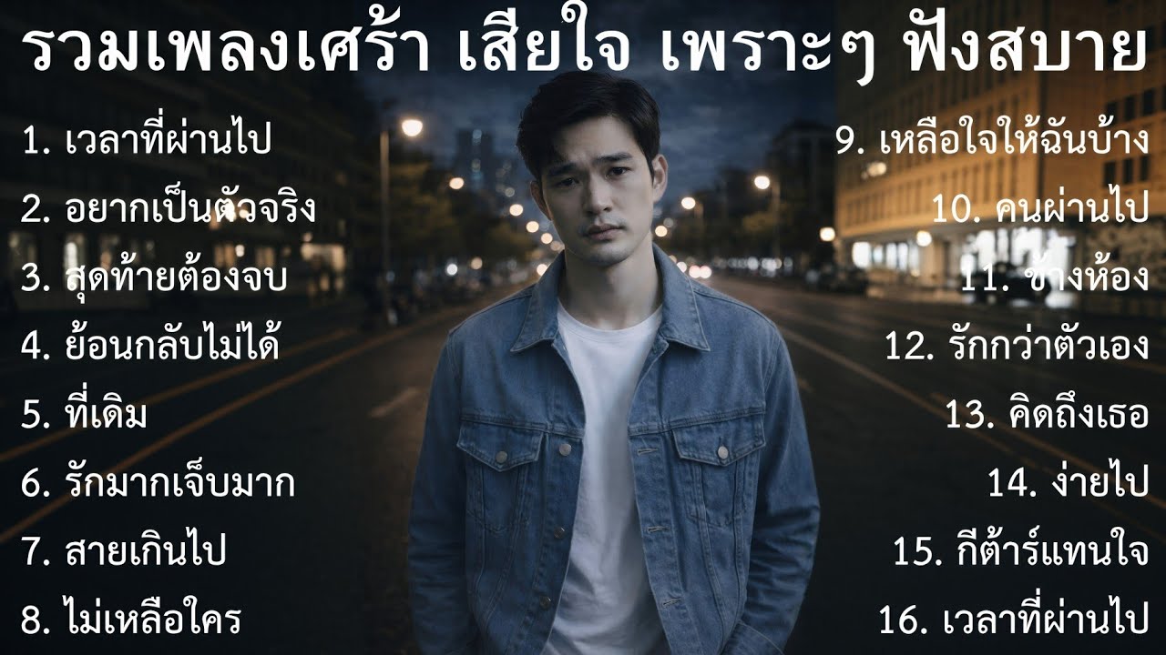 💔รวมเพลงเศร้าล่าสุด ชุดที่80 | Playlist | รวมเพลงเศร้าปี 2026  รวมเพลงเศร้า | รวมเพลงอกหัก
