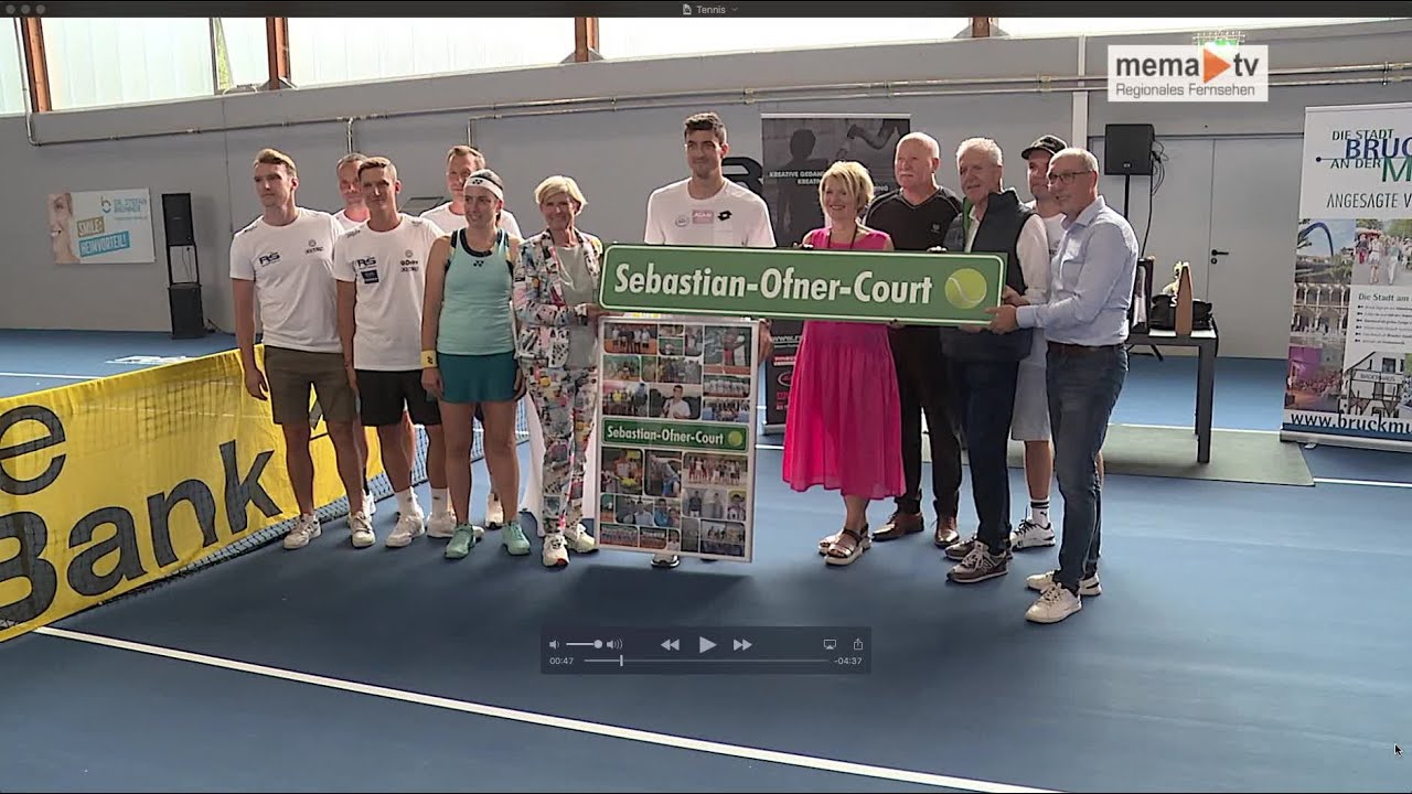 MEMA TV NEWS  - Eröffnung des ersten Indoor  Hardcourts der Steiermark in Bruck Mur