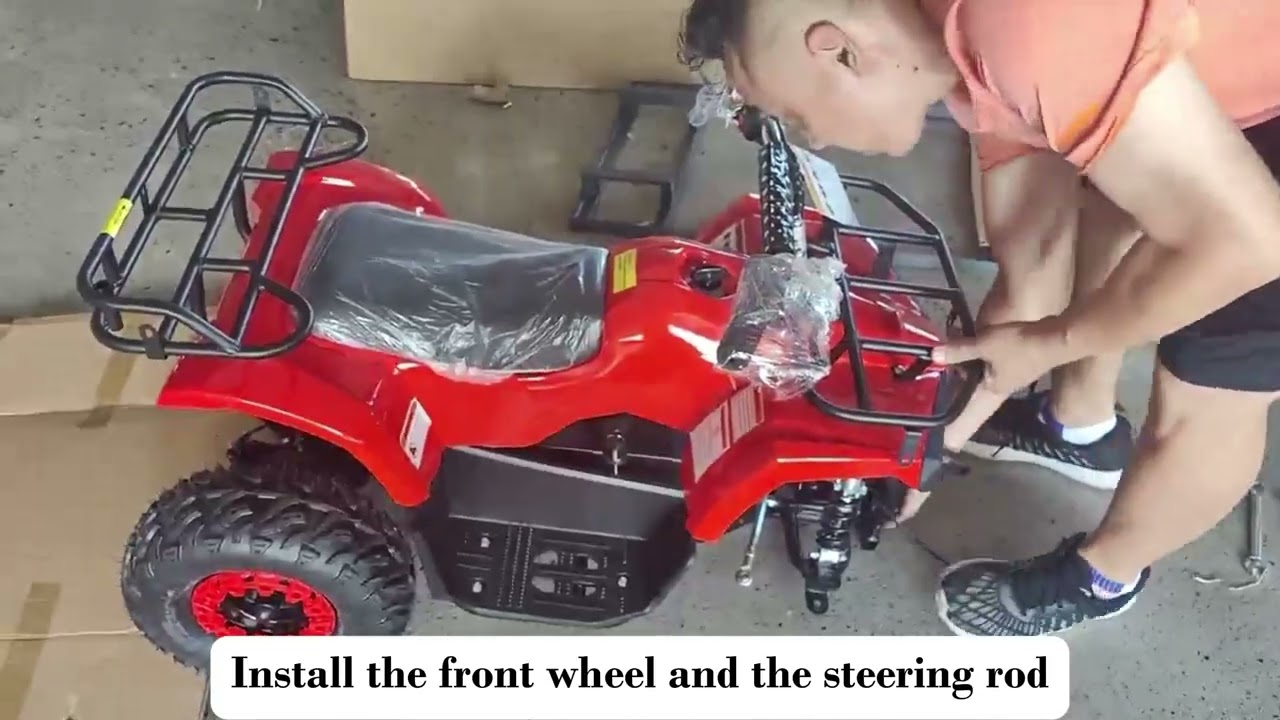 36V 800W Kids Quad ATV Installation Video