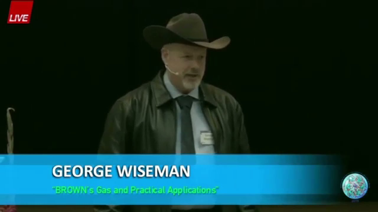 The Chemistry of Brown's Gas/HHO Hydrogen Water for health George Wiseman Water Conference Germany