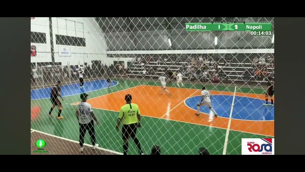 Gols de Padilha Futsal x Napoli na 1ª rodada do Aberto de Futsal de Igrejinha ⚽