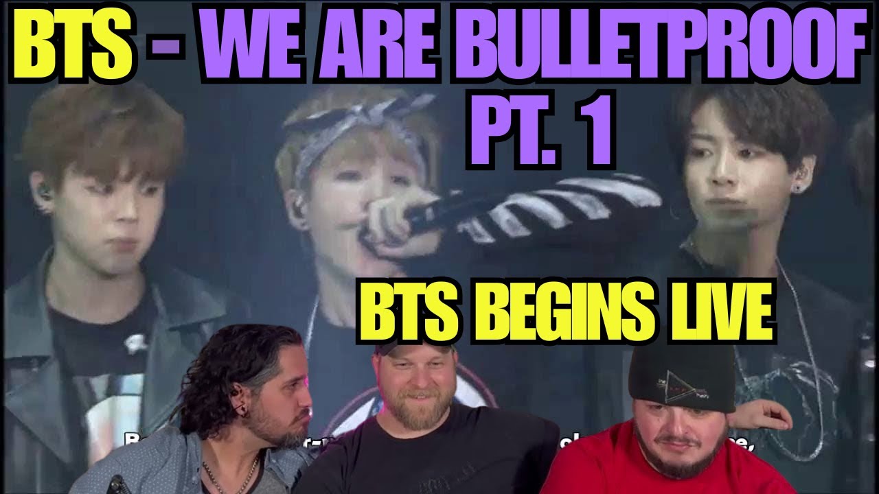 BTS - We Are Bulletproof Pt 1 LIVE | BTS BEGINS REACTION