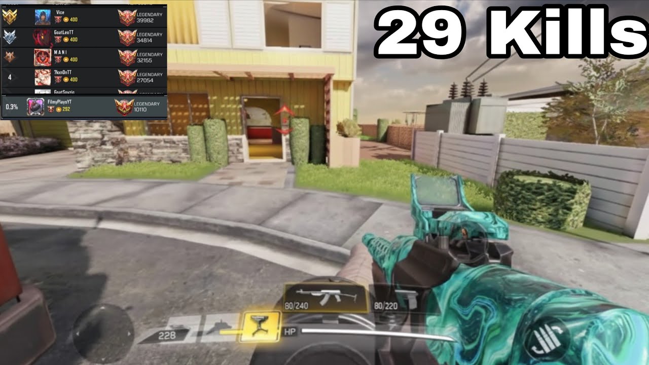 29 kills SOLO vargo s with this gunsmith rank push for weapon Leaderboard #codm 