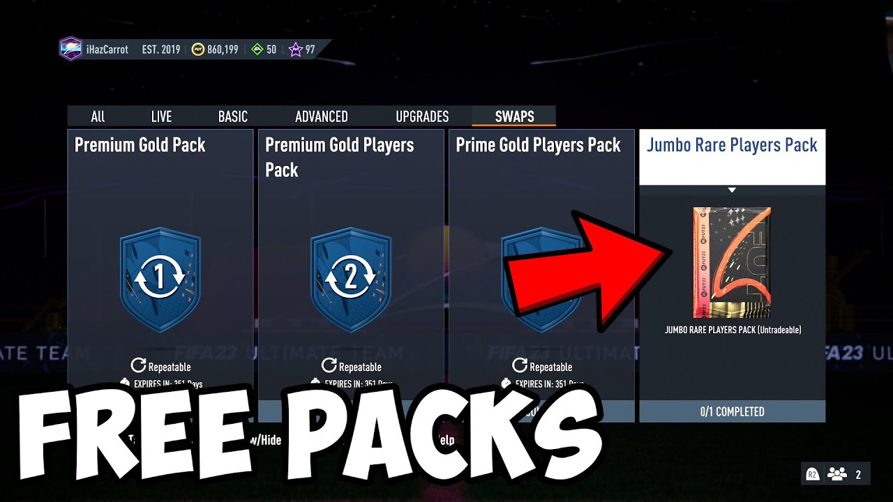 FREE 100K PACKS! How To Get FGS Swaps Player Tokens on FIFA 23