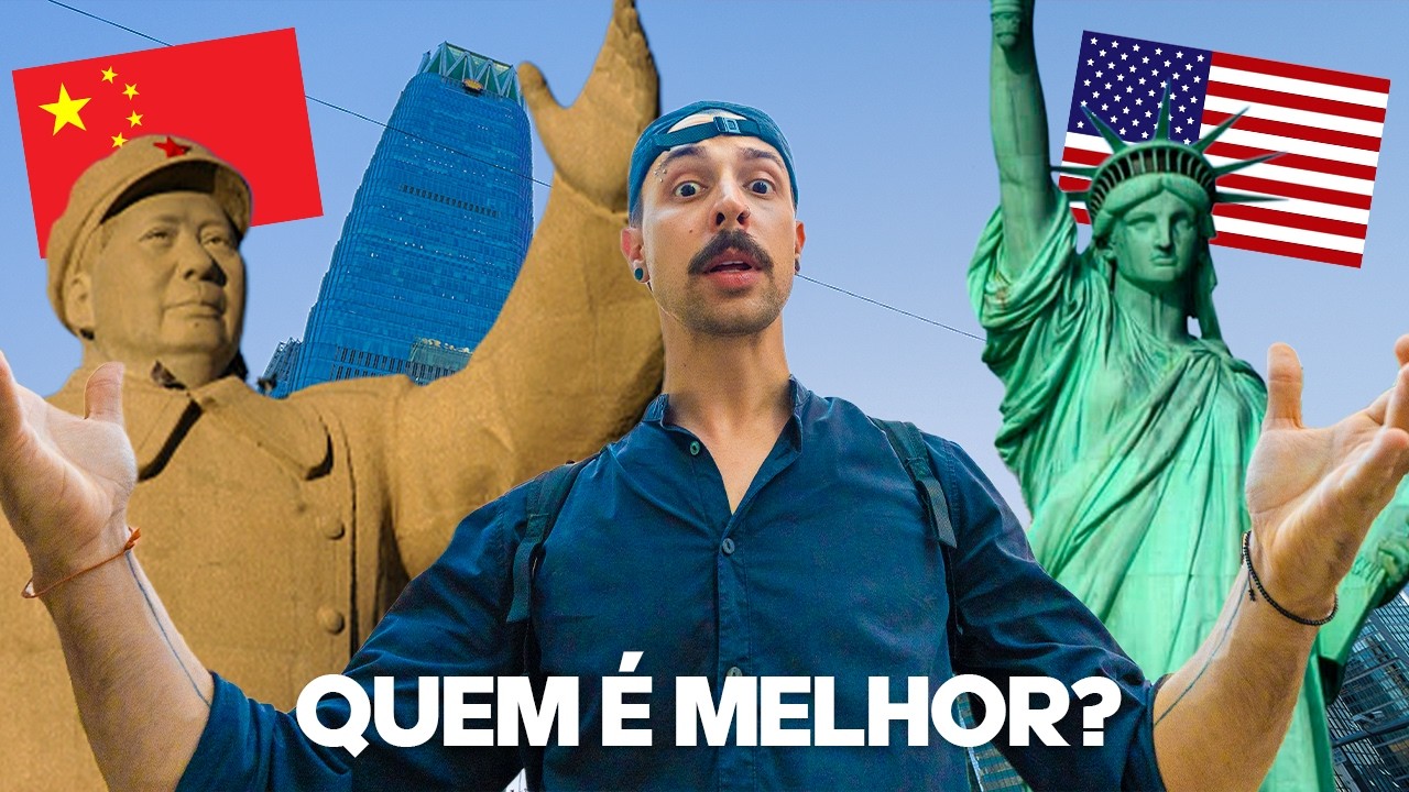 CHINA VS EUA: QUAL &Eacute; O MELHOR? 🇨🇳x🇺🇸