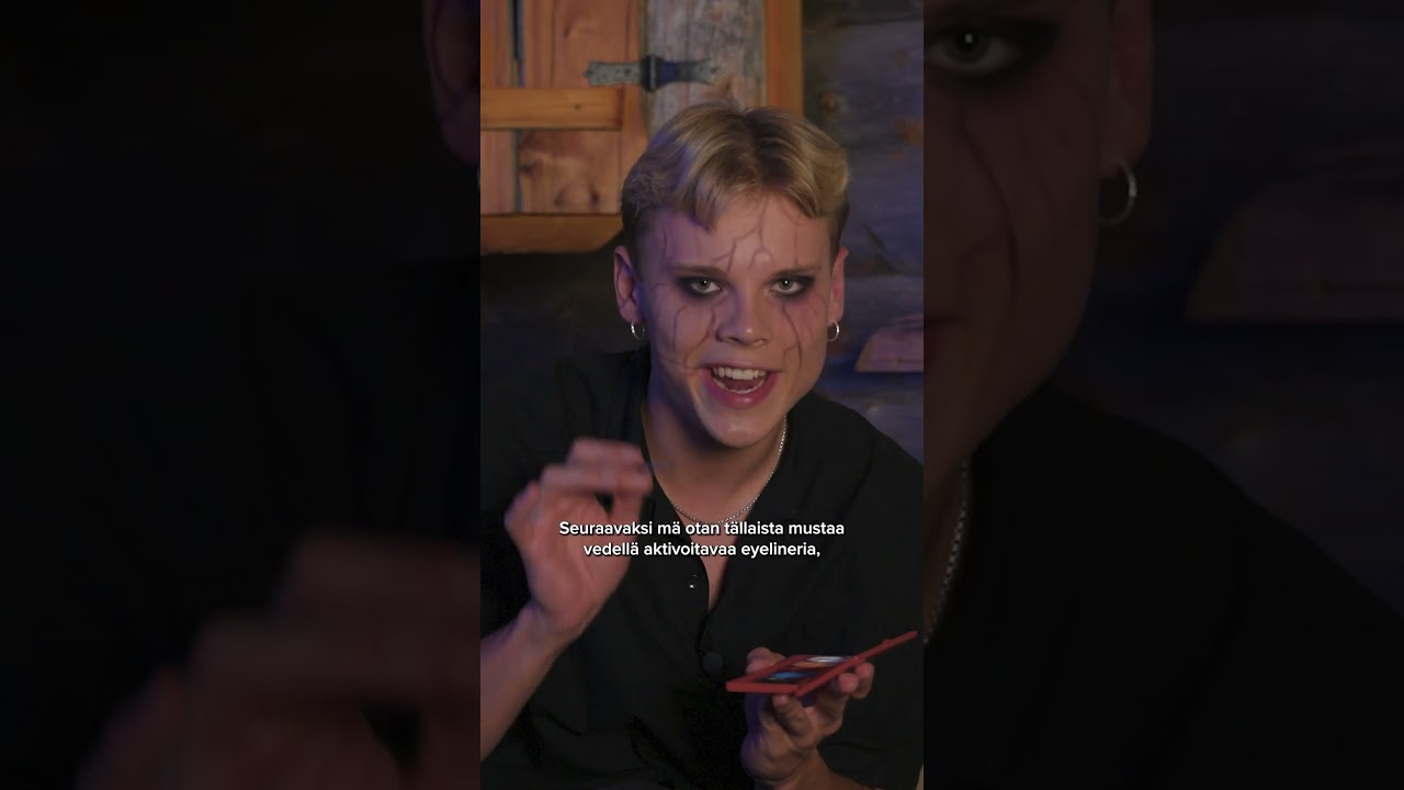 Idea halloween-meikkiin 🎃🎃 Millanen asu tai lookki sulla on t&auml;n&auml; vuonna?