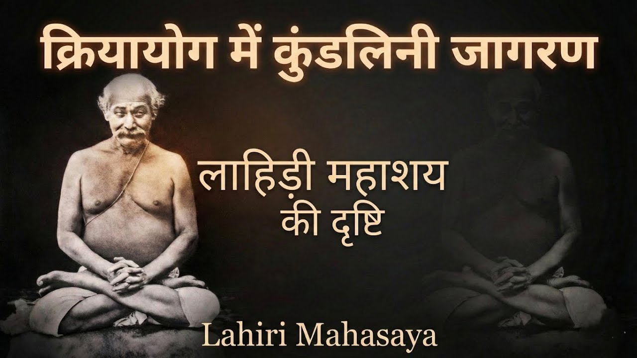 Kundalini Jagran in Kriya Yoga | Lahiri Mahasaya’s True Teaching |  कुंडलिनी जागरण क्रियायोग में | 