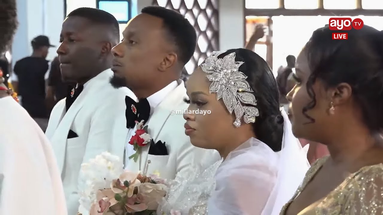 LIVE: KUTOKA KANISANI BILLNASS NA NANDY WAKIFUNGA NDOA MUDA HUU