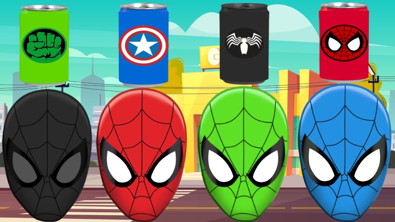 TEBAK GAMBAR TOP SUPERHERO  AVENGERS, MARVEL, SPIDER MAN, IRON MAN, HULK, VENOM, CAPTAIN AMERICA