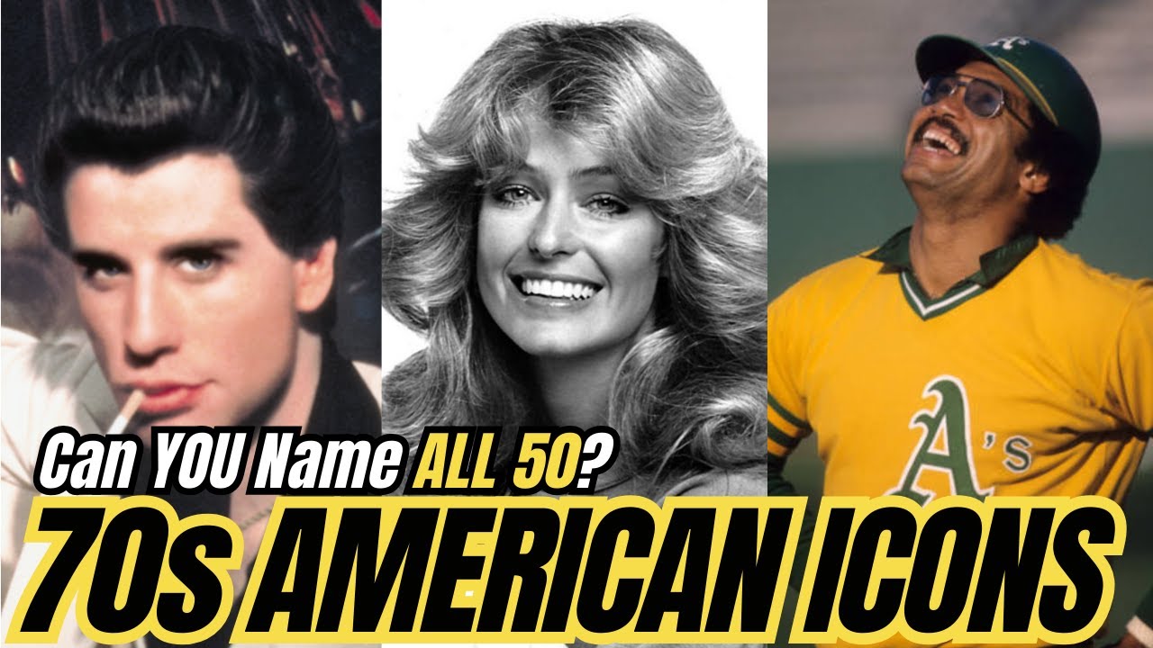 Only 70s Kids Can Name These 50 American Icons! ⭐🧠 Trivia Quiz