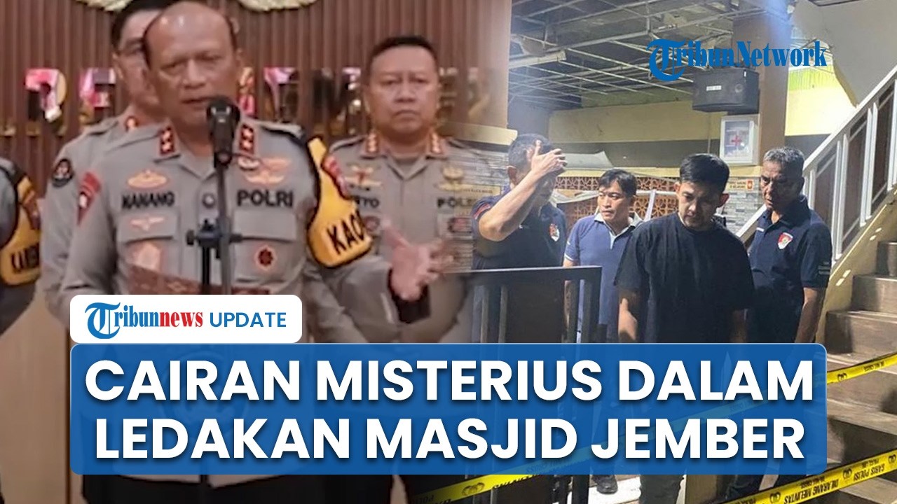 Ledakan Masjid di Jember Belum Terungkap, Lemari Besi hingga Cairan Misterius Diselidiki Polisi