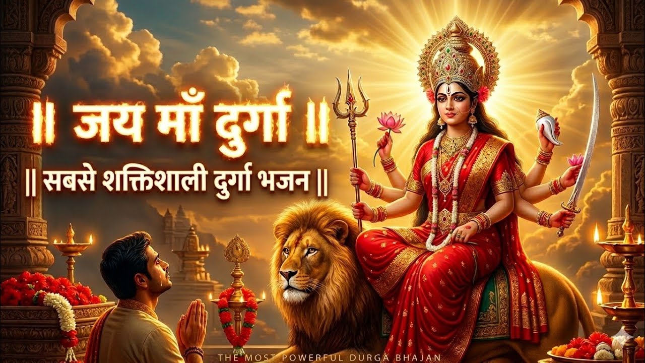 जय माँ दुर्गा 🙏 | सबसे शक्तिशाली दुर्गा भजन | Mata Durga Bhakti Song | Jai Mata Di #bhaktisong 🙏