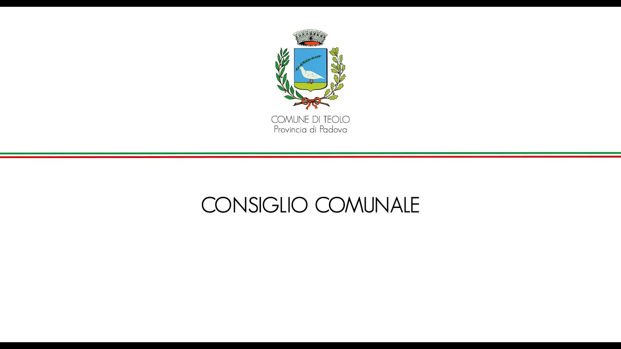 Consiglio Comunale - 31/07/2025