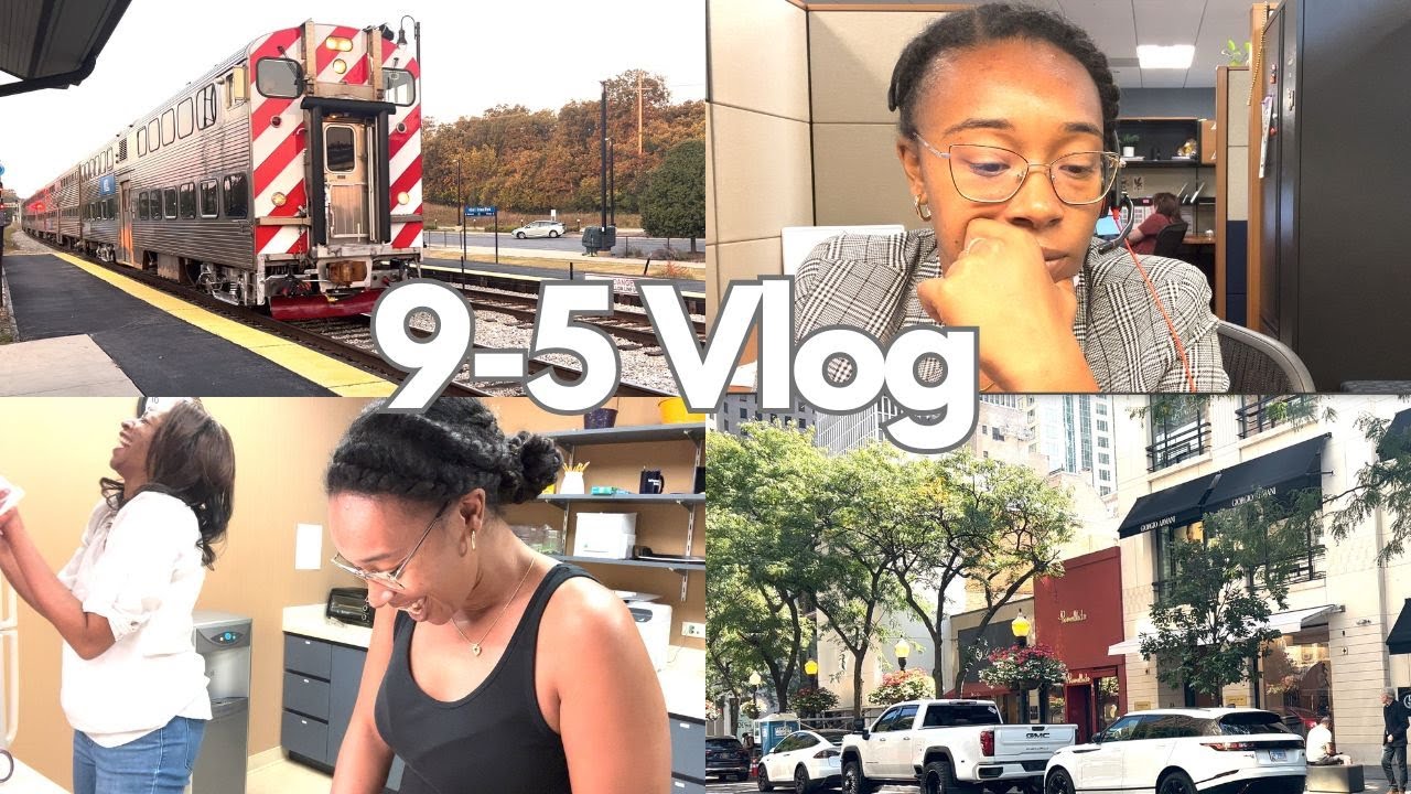 9-5 VLOG: A day in the life working downtown Chicago