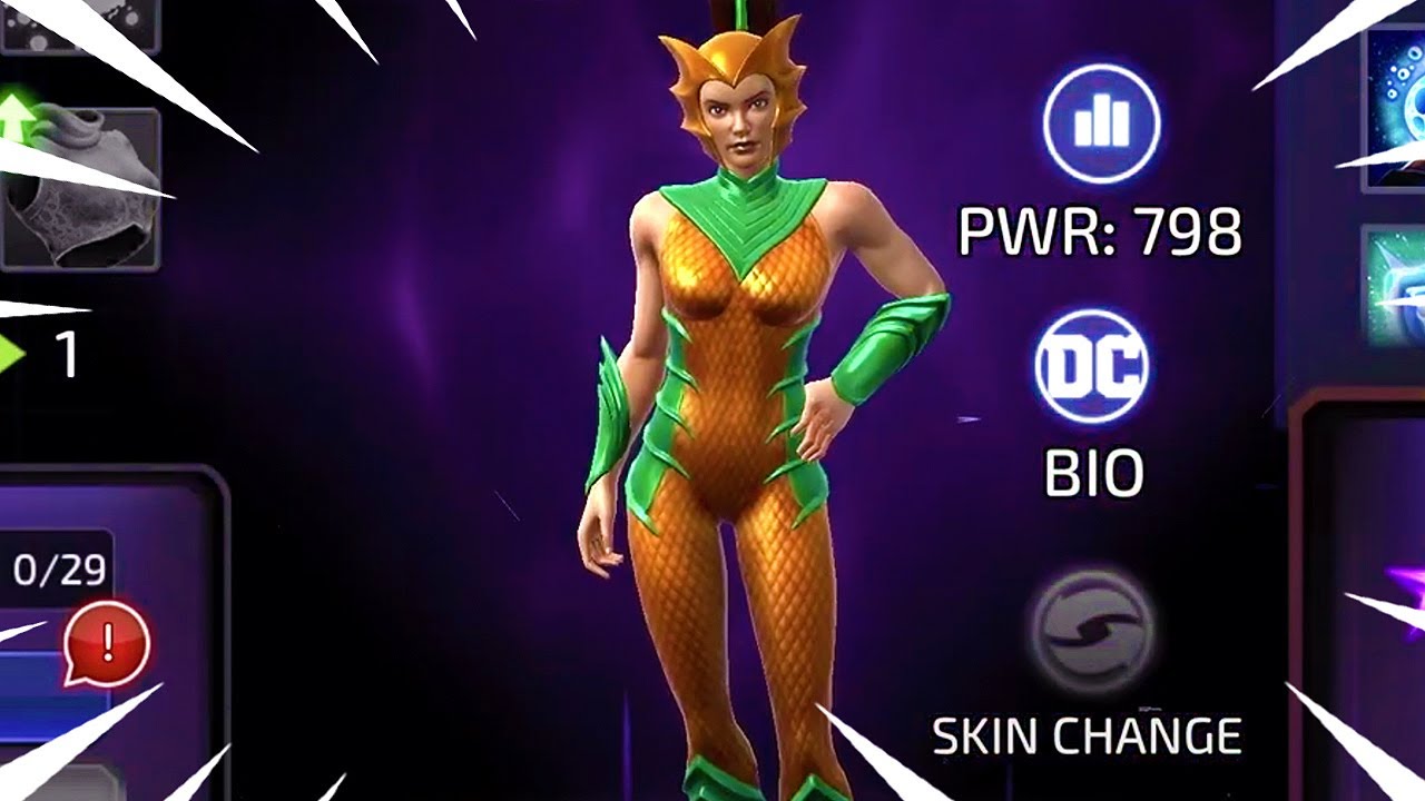 Aquagirl Legendary Rank Up & Gameplay! - DC Legends