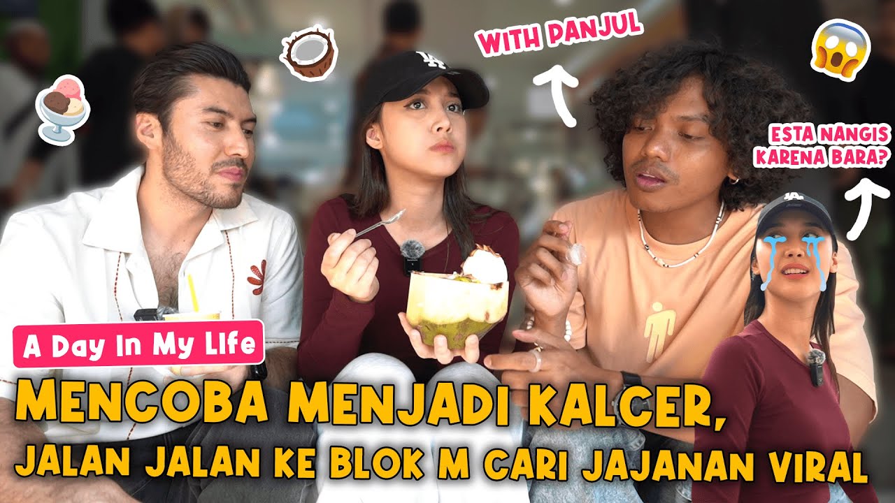 Hunting Jajanan Viral di Blok M memenuhi keinginan Si Neng