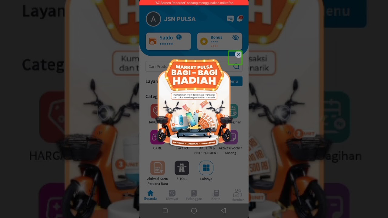 Cara Mendaftar Dan Kegunaan Aplikasi Jualan Pulsa Mura Aplikasi Market Pulsa Untuk Tunanetra