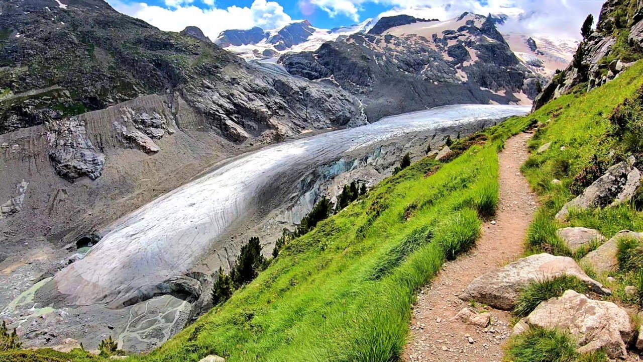 Bovalhütte 2495m & Morteratschgletscher, Schweiz