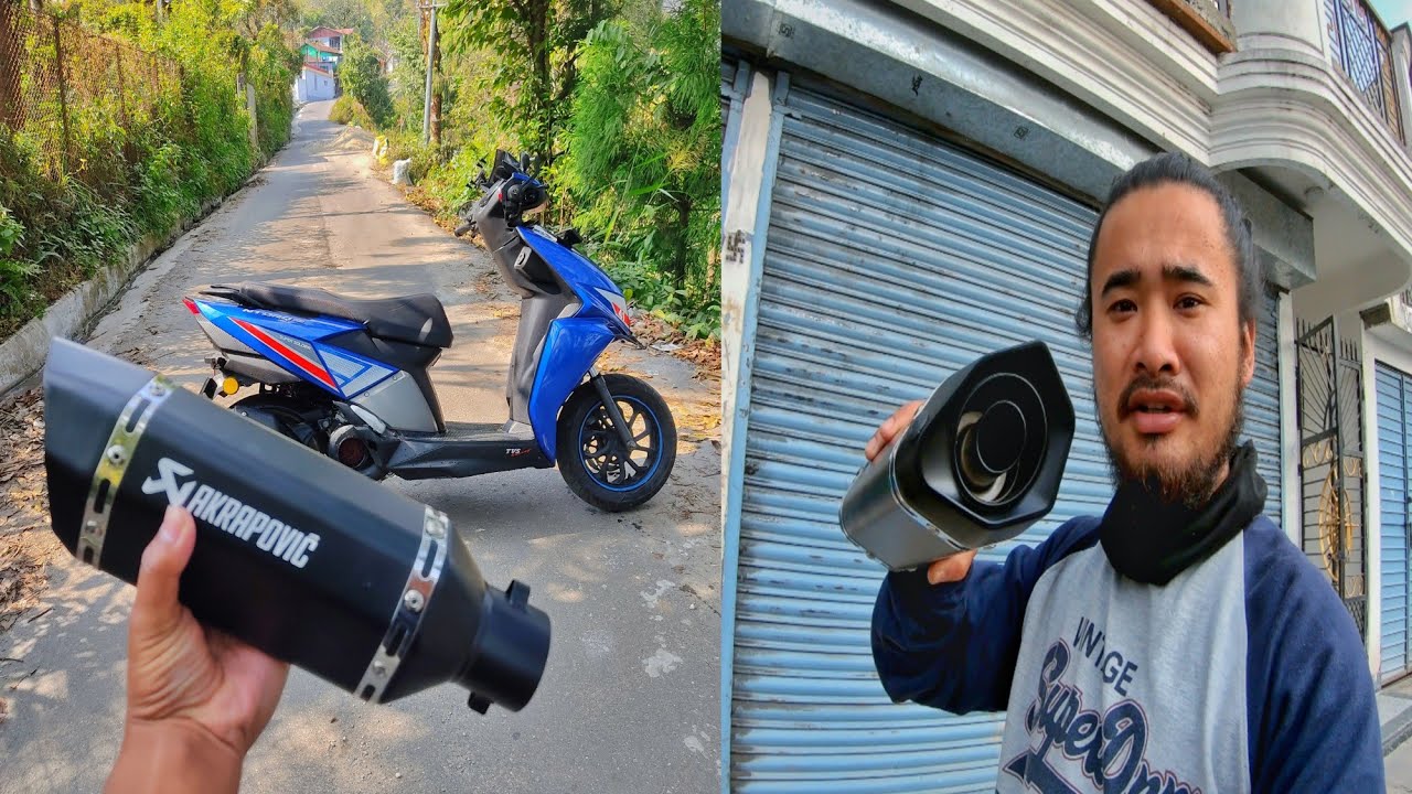 New Exhaust Modifications in Ntorq 125