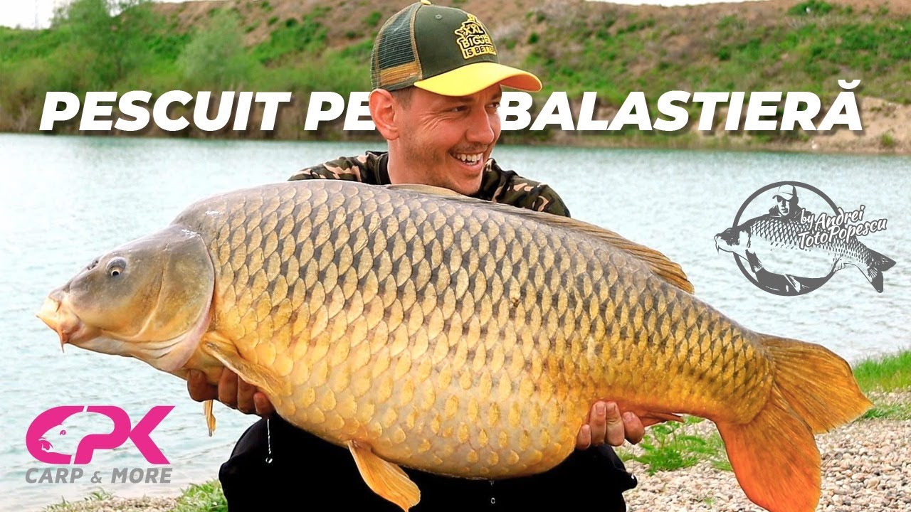 Pescuit pe Balastiera Monster Carp lake cu Andrei Toto Popescu
