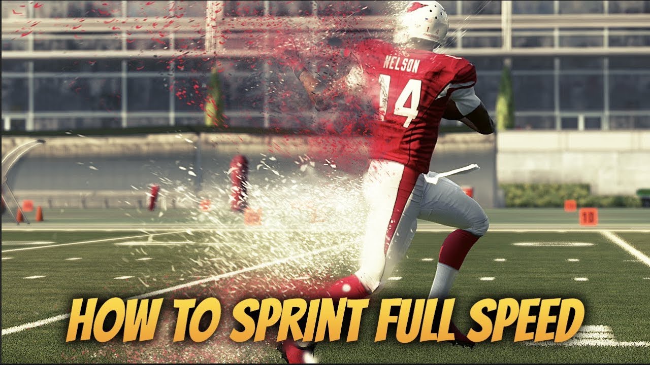 Madden 19 How to Sprint Full Speed! MUT 19 Running Tips and Tricks!