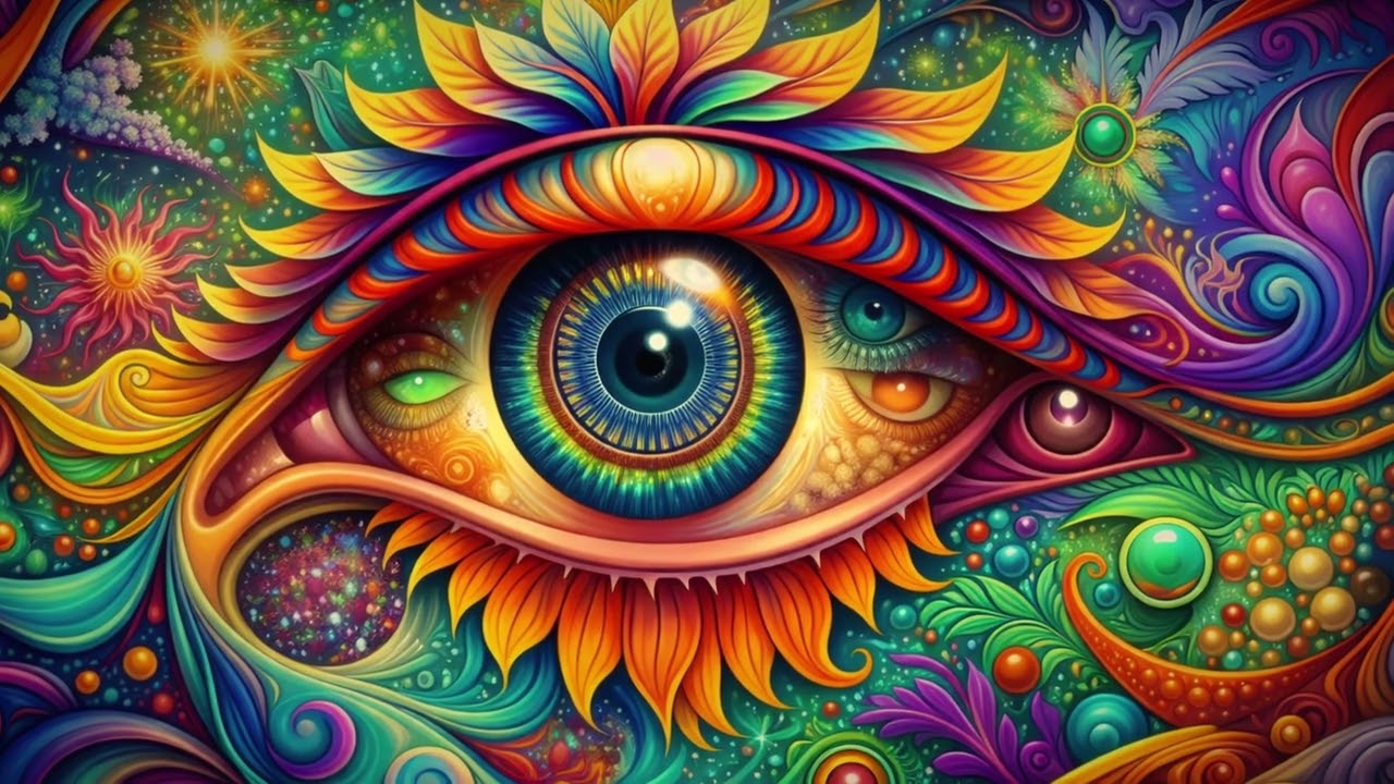 Psychedelic Visions 👁️ | Psybient, Psychill, Goa Trance & Psytrance Mix