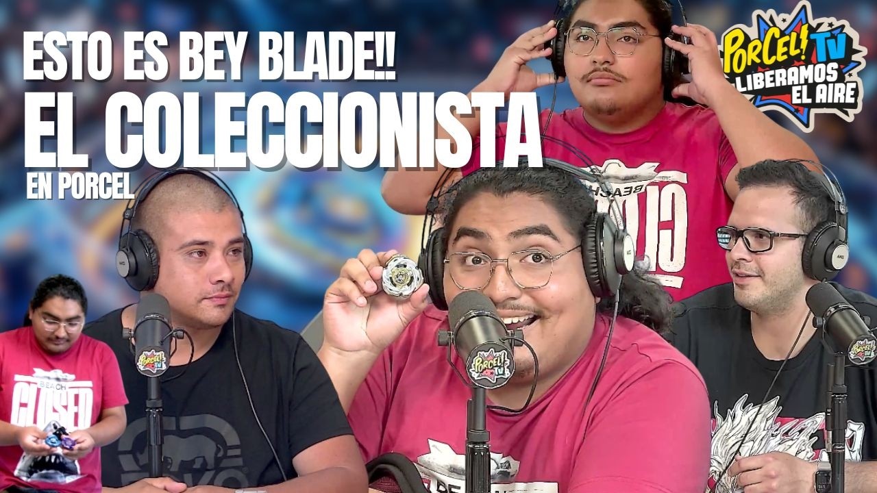 ESTO ES BEY BLADE!! EL COLECCIONISTA EN PORCEL TV