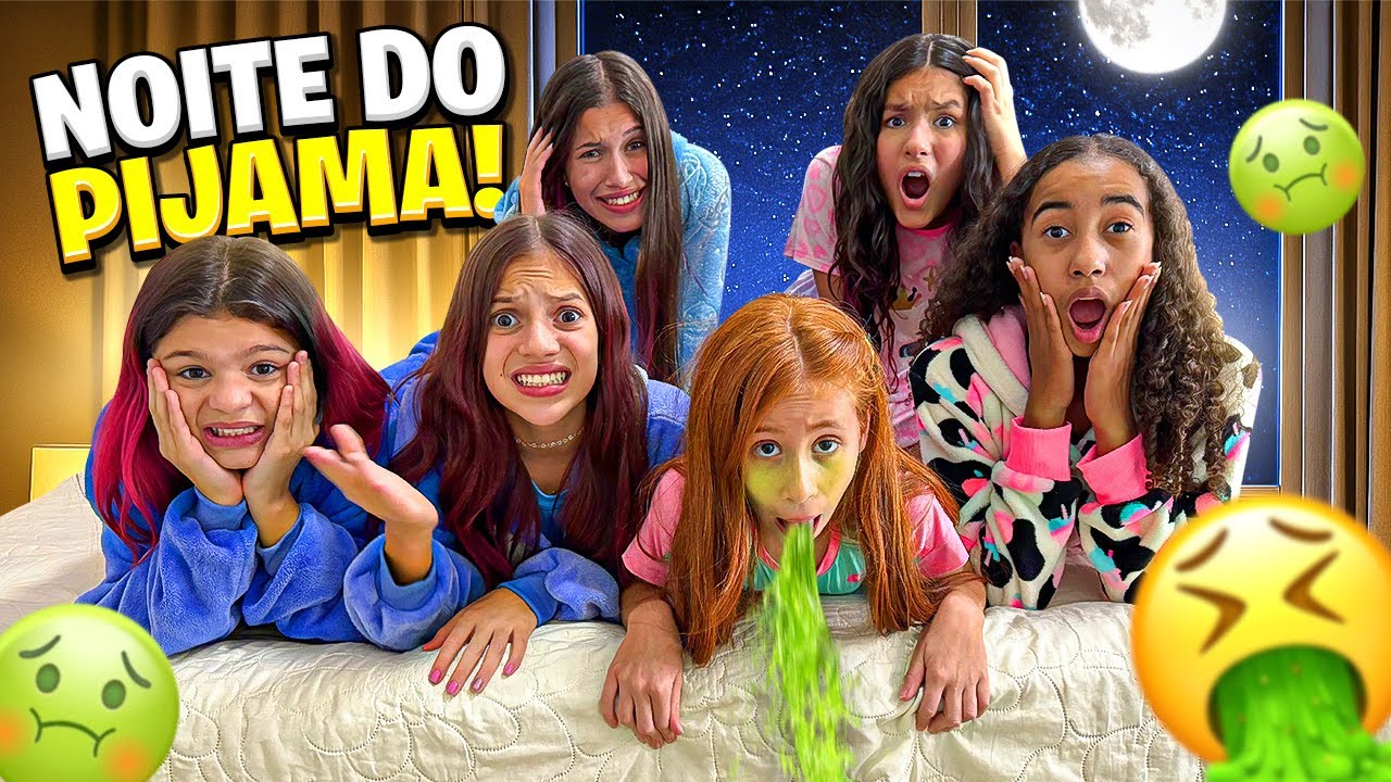 ERA PARA SER SÓ UMA FESTA DO PIJAMA MAIS… (JÉSSICA SOUSA E FAMÍLIA)