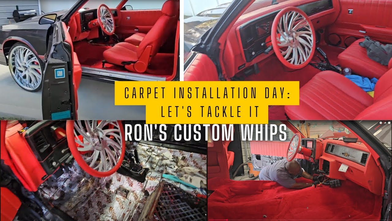 Carpet Installation Day: Let's Tackle It | Ron's Custom Whips